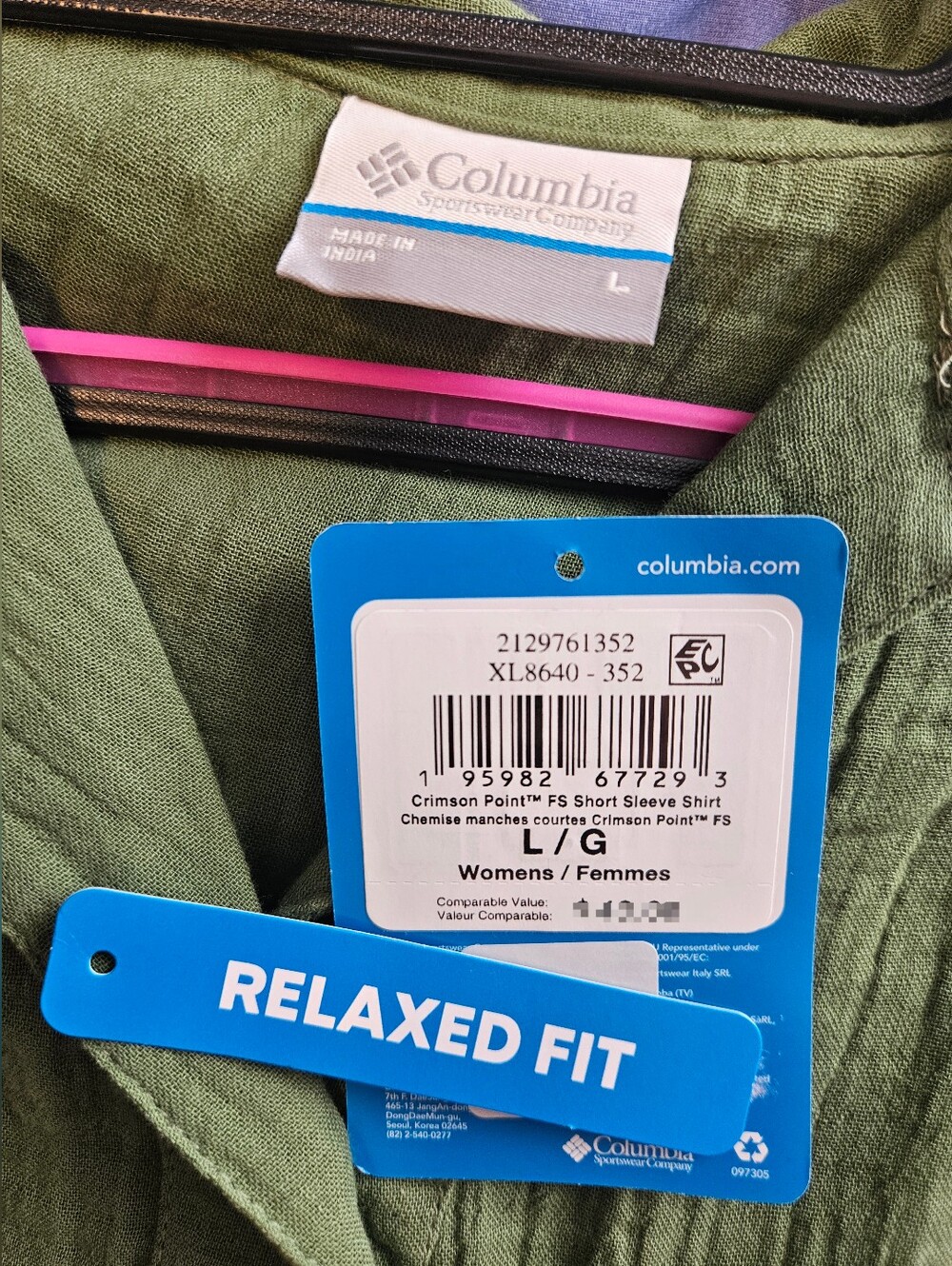 Columbia Breezy Cotton Top - Picture 6 of 6